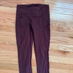 Lululemon Women's Fast and Free High-Rise Crop 23" CHRISTMAS SALE